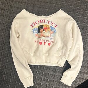 Fiorucci Cream Angel Expedition Sweatshirt